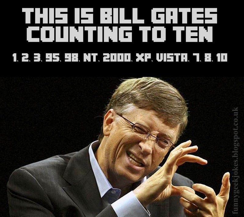 Cum numara Bill Gates pana la 10